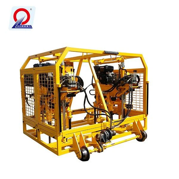Intelligent hydraulic rail tamper machine